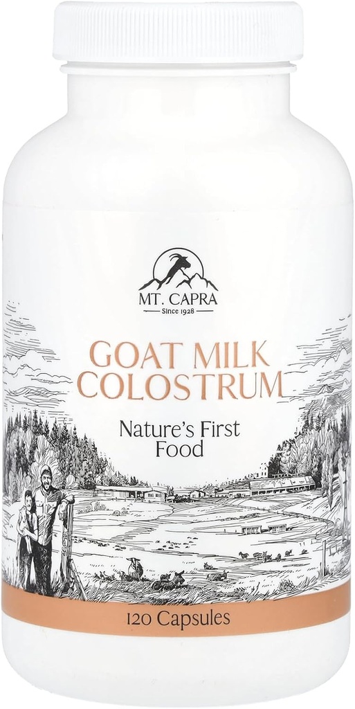 Capra Colostrum - 120 Cápsulas por Monte Capra