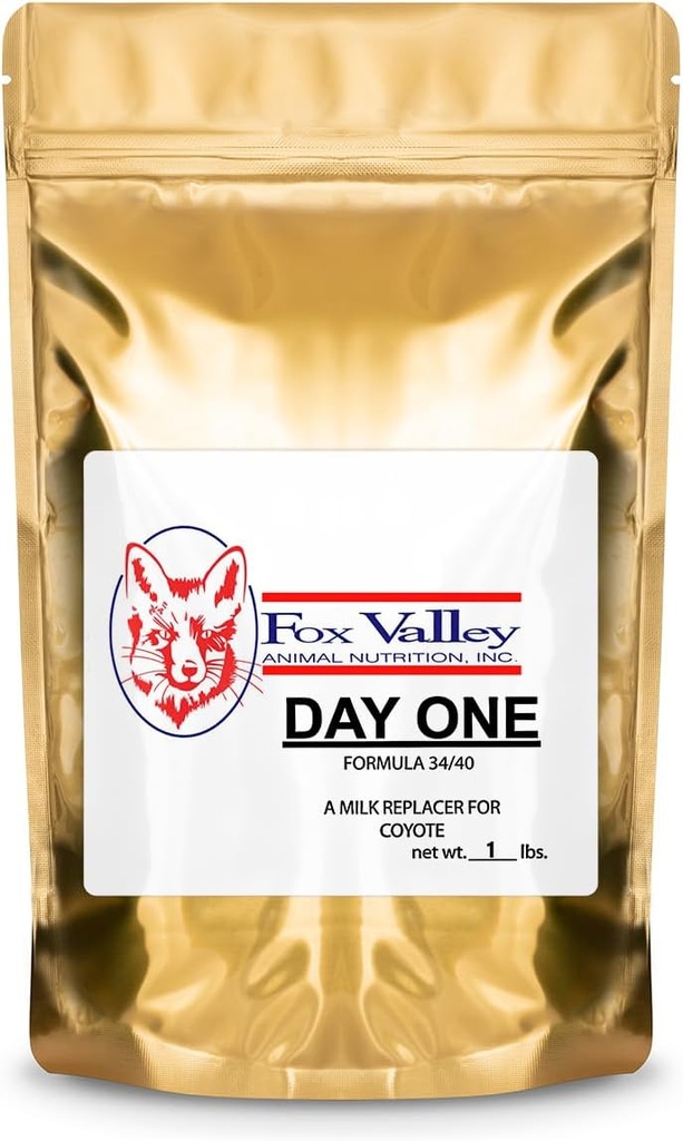 Fox Valley Day-One Fórmula 34/40 - para Coiotes - 16 Onças de Pó