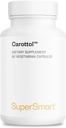 Superesmart - Carotol (Formula Avançada) - Suplemento Complexo de Carotenóides - com Beta Caroteno, Licopeno, Luteína e Zeaxantina - 60 Cápsulas Vegetarianas
