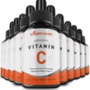 Vitamina C lipossómica 2000mg Líquido para Adultos, VIT de alta absorção C, Maximizar a Vitamina C, Bom para o Sistema Imune & Antioxidante, 60ML (10 garrafas)
