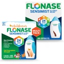 Pulverização nasal para adultos e crianças - 120 Sprays Total (2 frascos de 60 sprays cada)