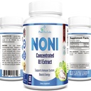 Noni Cápsulas - Noni Extract Fruit, (Morinda Citrifolia), Suporte Imune - 60 Cápsulas