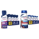 Assegure-se de Shake Nutrição Completa & Garanta Shake Nutrição Plus Com Fibra, 16 Grams de Proteína, Líquido de Substituição de Refeição, Chocolate Leite, sem glúten, 8 Fl Oz (Pacote de 24)