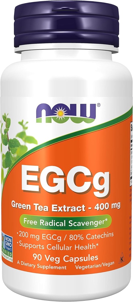 Agora Suplementos, EGCg Green Tea Extract 400 mg, Free Radical Scavenger*, 90 Veg Cápsulas