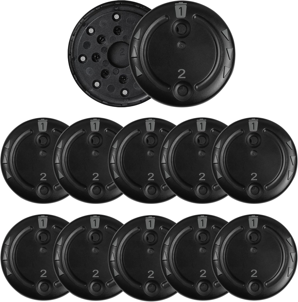 10 Pacotes (80 Pcs) Unitron Wax Guards Cerushield Disk v2.0 098-0445 para fonak, acessórios de aparelho auditivo Filtros de cera, Phonak Aparelhos auditivos Filtros Guarda de cera