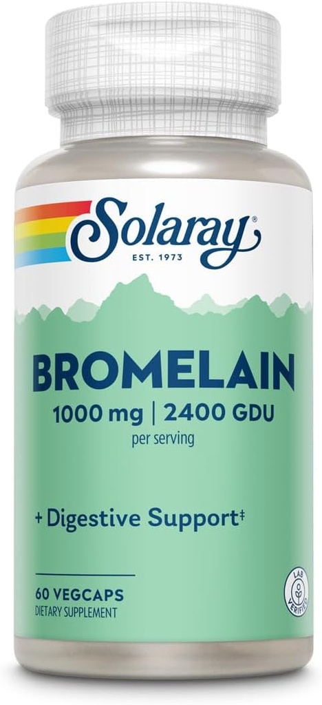 Solaray - Bromelaína