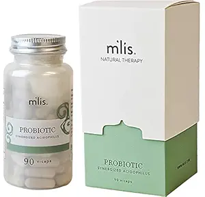 M'lis Probiótico Acidophilus Sinergizado, 90 Cápsulas Vegetarianas