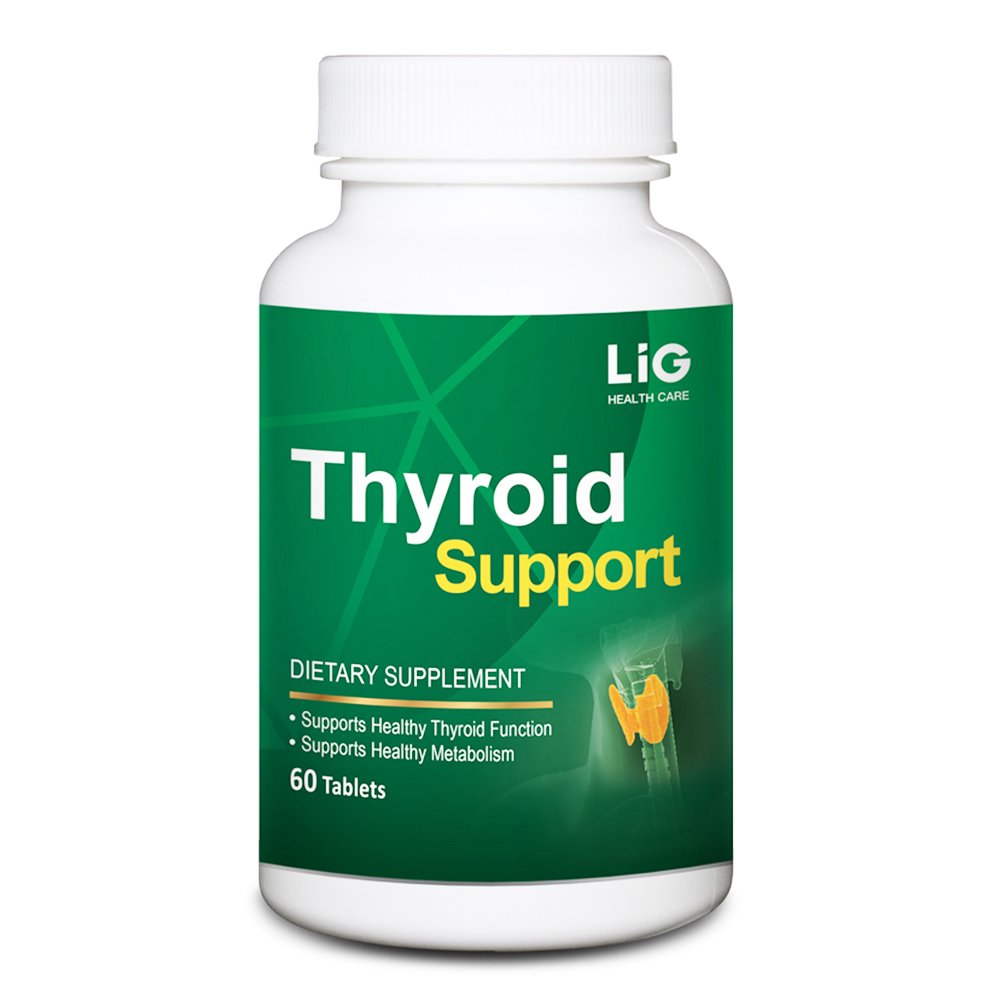 LIG Thyroid Supplement-Natural Supplement for Bócio & Hashimoto's Thyroiditis-Balance Hormone Levels-Mantain Thyroid Gland Function