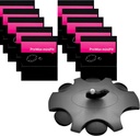 (60 Pcs) Minifit Prowax Wax protetores filtros para aparelhos auditivos Oticon,Oticon Minifit aparelhos auditivos substituição peças suprimentos Kit de limpeza Acessórios (10 embalagens)