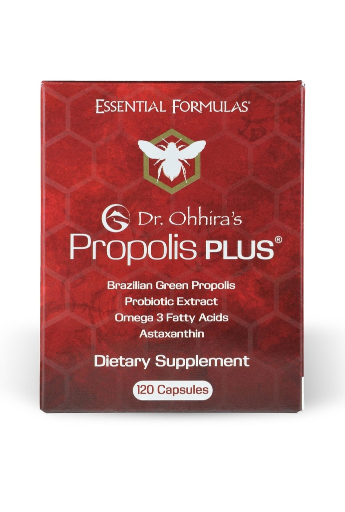 Própolis do Dr. Ohhira Plus com Própolis Verde Brasileira, 120 Cápsulas