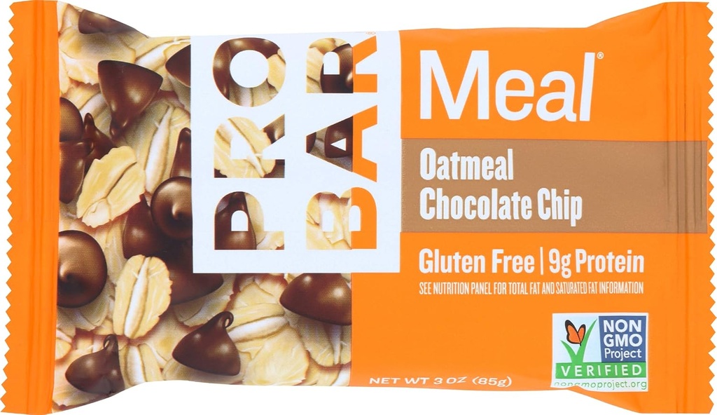 Farinha de aveia ProBar Chip Choco Bar, 3 onças