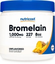 Nutricost Bromelain Powder 8 OZ - Não-GMO, Vegetariano, Glúten Livre