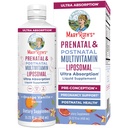 MaryRuth Organics Pré-natal & Pós-natal Multivitamin para as mulheres □ Açúcar Livre □ Formulado para Pré-Concepção, Gravidez & Enfermagem