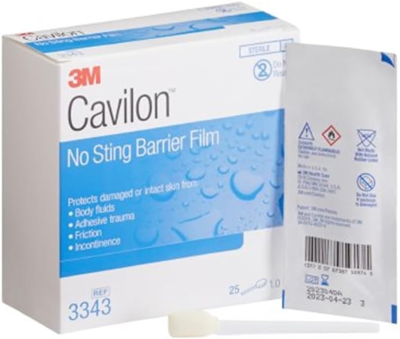 Venda especial - 1 pacote de 10-3M Cavilon Sem-Sting Barrier Film MMM3343 3M HEA. MP-MMM3343 Cada