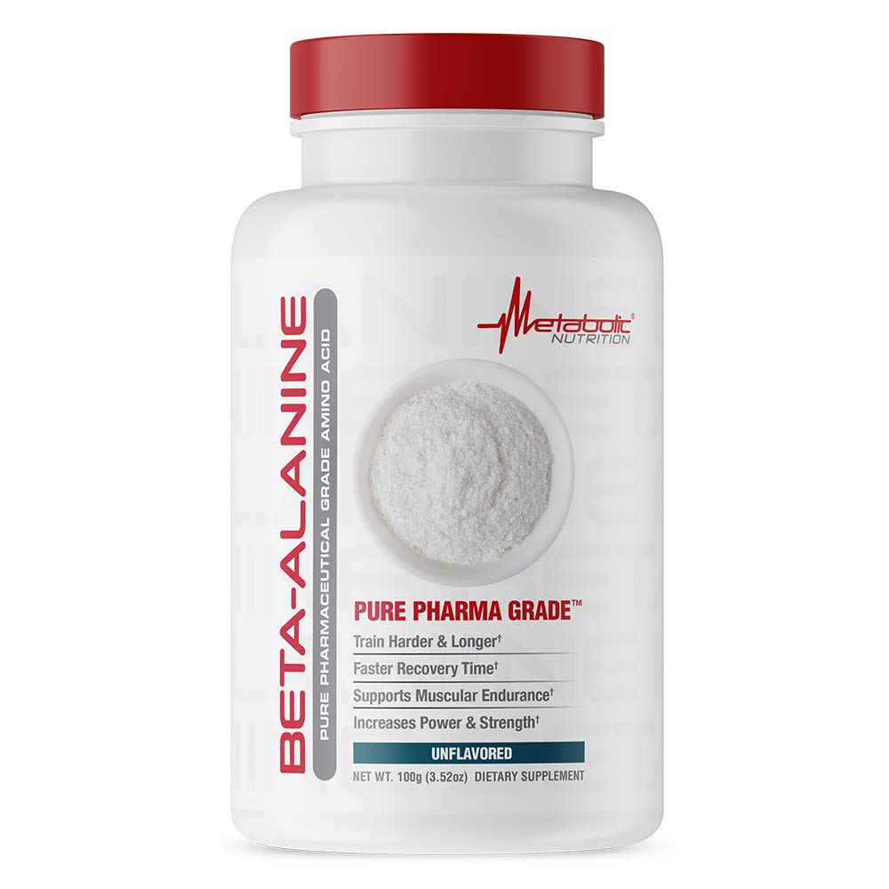 Nutrição Metabólica Beta Alanine, 100 Grams, Pó