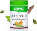 Cápsulas de Bloqueador de DHT baseadas em plantas OZIVA 60 Count com Nettle Stinging, Beta Sitosterol, Pumpkin Seed, Pine Bark para controle de queda de cabelo e estimulação folicular (60 Count)