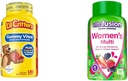 L’il Critters Gummy Vites Diária Gummy Multivitamin para Crianças & Vitafusion Womens Multivitamin Gummies