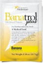 Banatrol Natural Antidiarreia com Prebióticos, Alívio para IBS, Diarreia recorrente, Alimentos Médicos Clinicamente Suportados, Não Constipantes (Banana)