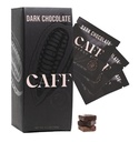 CAFF Todas as Mordidas de Energia Natural - Chocolate Cafeinado Mastigado para Boost Energia - Sem Açúcar Adicionado - 65mg Barras de Chocolate Cafeína – 15 Calorie Organic Caffeine Snacks - Vegan, Gluten-Free, Keto (20 Mordidas)