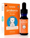 Humarian Probonix líquido probióticos para gatos - 8-Strain gato probiótico gotas para fortalecer a saúde do intestino felino, saúde dentária, imunidade e mais - 30-dia de fornecimento - Flavor Fígado