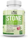 Chanca Piedra Kidney Stone Breaker 120 comprimidos 800 mg - Força máxima para vesícula biliar e limpeza urinária com Phyllantus Niruri, extrato de sementes de aipo e extrato de cranberry