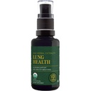 Global Healing Organic Lung Health Supplement - Herbal Nasal Descongestionante Spray para Limpeza Pulmonar, Suporte Respiratório e Alívio do Muco para Respirar Fácil - Alergia Normal Nariz e Defesa do Sino - 1 Fl Oz