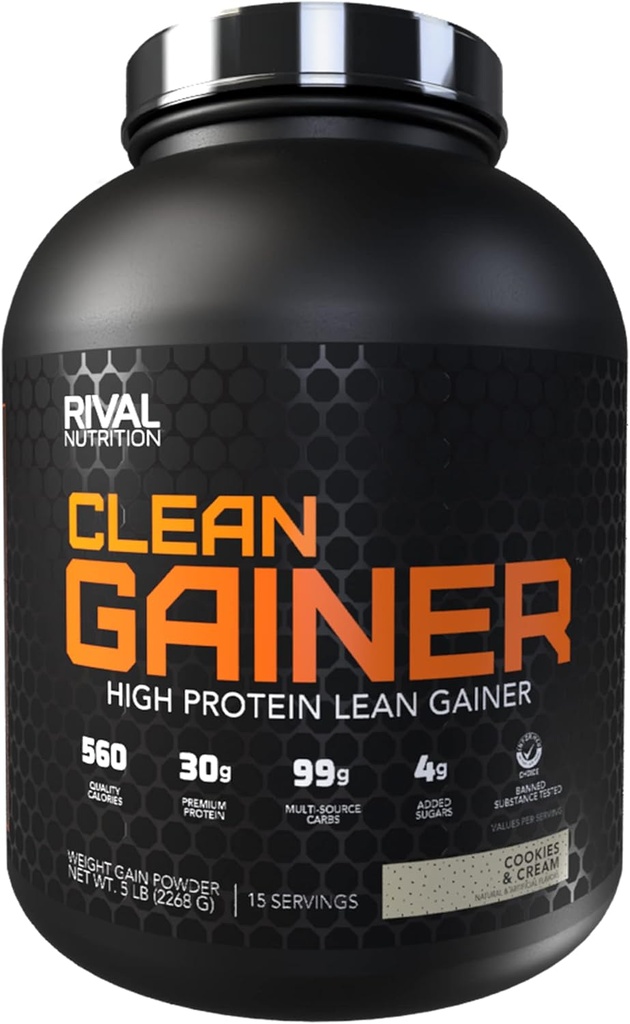 Rival Nutrition Clean Gainer - Cookies e creme, £ 5
