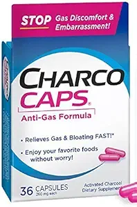 Cápsulas de carvão activadas 260 mg 36 CP - Compre Embalagens e SAVE (embalagem de 2)