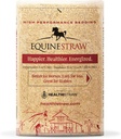 EquineStraw, 3 ft (25 lb) Expande para 10 ft de cu – Cama de palha de trigo para cavalos, potros e reboques – Livre de poeira, livre de alergénio, absorvente, seguro de pele sensível – Fonte sustentável