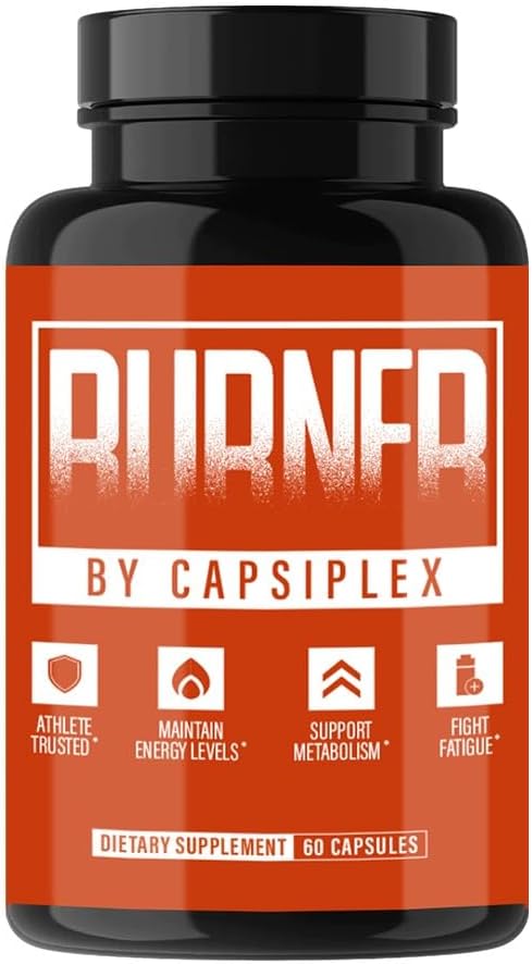 Capsiplex Burner by Capsiplex - Capsiplex Burner for Men and Women - Capsiplex Diet Pills (60 comprimidos - 1 mês de fornecimento)