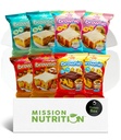 Prime Bites Protein Brownies Pacote de variedades Blondies - alta proteína (19g), proteína de colagénio e soro, baixo açúcar - 8 Count Snack & Gift Box