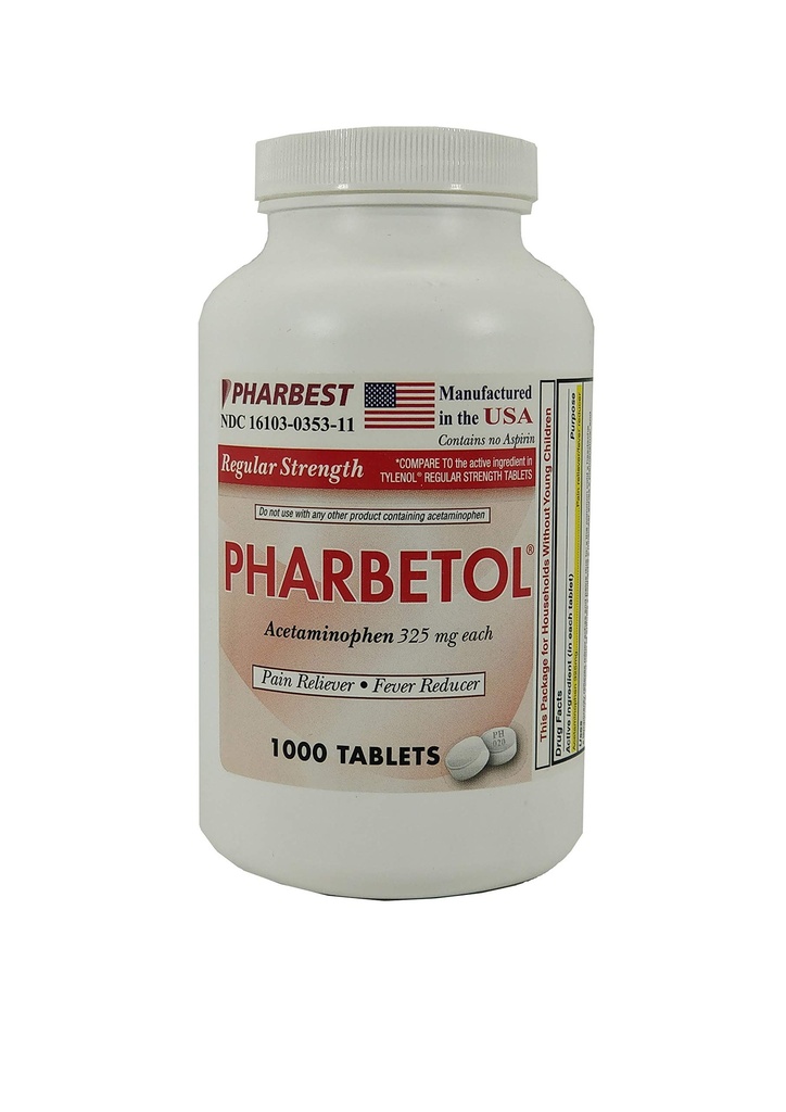 Pharbest Acetaminofeno 325 mg