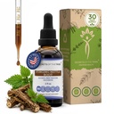 Segredos da tribo Stinging Nettle Alcohol-Free Liquid Extract, Stinging Nettle (Urtica Dioica) Raíz seca (2 FL OZ)