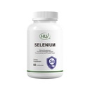 Suplemento de selênio HUJ, 60 Cápsulas, Suporte antioxidante, Suplemento mineral