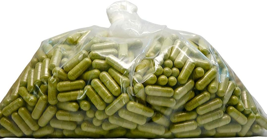 Cápsulas de Folha de Neem orgânica de alta potência 1500mg – Bulk 1000 Cápsulas – com Extrato de Folha de Neem – Suporte Imune Natural, Detox e Saúde da Pele – Não-GMO, Vegan, Suplemento de ervas sem glúten