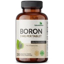Futurebiotics Boron 3mg, Vegetarian, Non-GMO, Quelated para Absorção, 250 Comprimidos