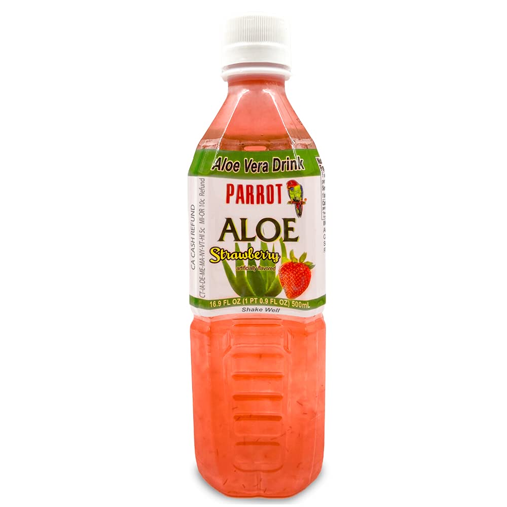 Aloe Strawberry 16,9 fl.oz. (Pacote de 10)