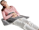 Almofada de aquecimento ponderado para Cãibras de período e dor nas costas, Pad de aquecimento XL 17"x33",Pad de aquecimento elétrico para ombro, 4.9LB Almofada aquecida com 4 níveis de aquecimento, Dormitório Essentials, Lavagem de máquina