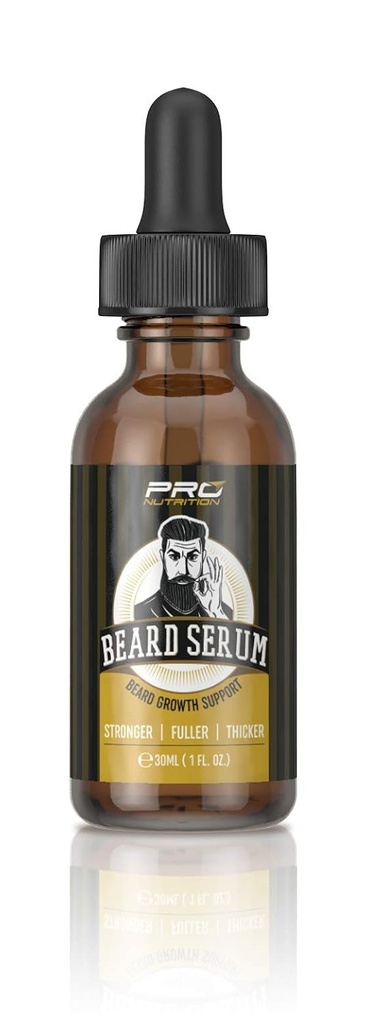 Serum de crescimento de barba- Estimula e repara novo crescimento folículo. Crescer mais forte, mais grosso, mais cheio, mais longo, Barba mais saudável & cabelo bigode.