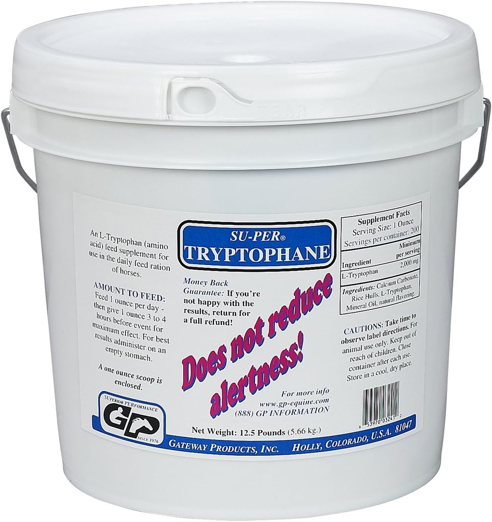 Gateway SU-PER Tryptophane (Calming Support for Horses) - 12,5 libras