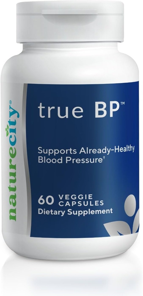 NatureCity True-BP Suplementos para apoiar o fluxo de sangue para a saúde do coração
