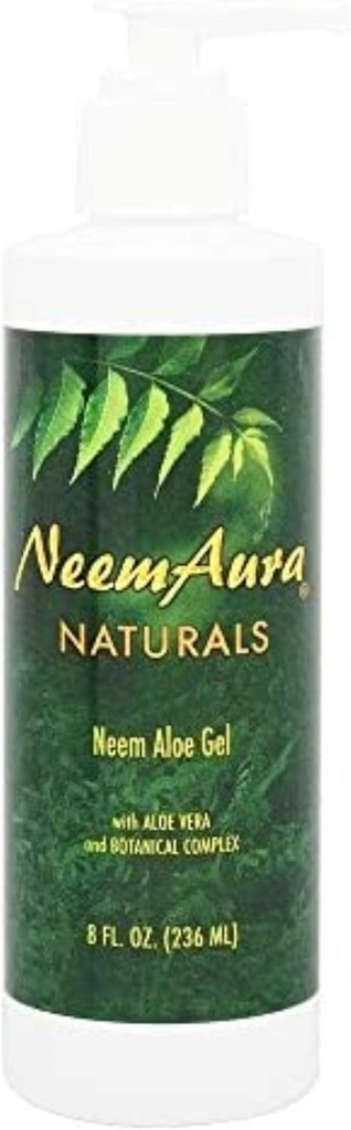 NEEMAURA Aloe Gel, 8 Onça Fluída