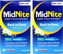 Ajuda ao sono Midnite para insônia ocasional, 30 comprimidos de cereja mastigáveis (Pacote de valor de 2)