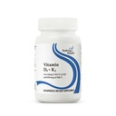 Procurando Saúde Vitamina D3 + K2 - Sistema Imune e Apoio à Saúde Óssea com Vitamina D3 (Cholecalciferol) & Vitamina K2 (Menaquinona-7) - Suplemento Vegetariano Vitamina D & K - 60 Cápsulas