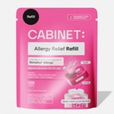 Gabinete: Difenidramina 25mg Alergia Alívio Anti-histamínico Comprimidos para Alergias, Febre de Hay, e Nariz Runny, 120 Comprimidos (Refil Pouch)
