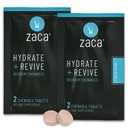 Zaca Recuperação Chewable Supplement . Hidrate + Revive . Festa, Viagem, Exercício e Altitude .. Não Açúcar e Não-Gluten ..
