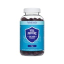 Proteínas Vitais Gummies de colágeno, 2,5g de Colágeno Clinicamente Testado para Cabelo, Pele, Unhas e rugas, 120 ct, Fonte de 30 dias, Sabor de uva