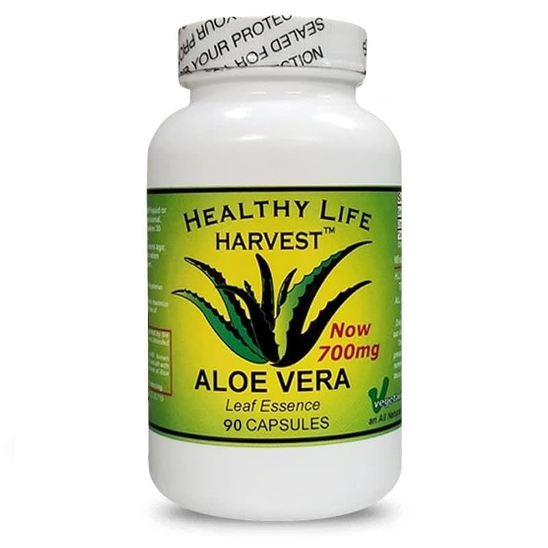 Cápsulas ICAloe - Suplementos IC, Não-GMO, Cistite Intersticial para 30 Anos- Vegetariano - Cada garrafa tem 90 - 700mg cápsulas