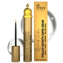 Serum de Crescimento de Peptídeos Rainha dos Lashes - Lash & Brow Enhancer com Extrato de Raiz de Peptídeos e Ginseng - Fórmula Testada Oftalmologista Livre de Hormônios para Lash & Brow Enhancer, Fuller Lashes (8 mL)