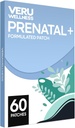 Veru Wellness Pré-Natal Plus Diariamente - Folato pré-natal essencial, cálcio, magnésio - Patch auto-adesivo (60 Patch)